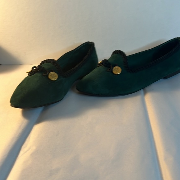 Vintage Joan & David Velvet Loafers - Picture 4 of 8